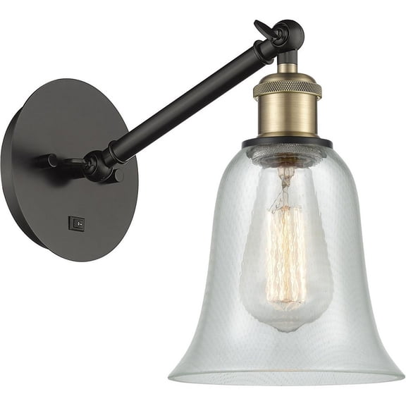 Innovations Lighting - Hanover - 1 Light Wall Sconce In Industrial Style-13.38