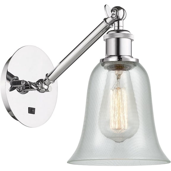 Innovations Lighting - Hanover - 1 Light Wall Sconce In Industrial Style-13.38