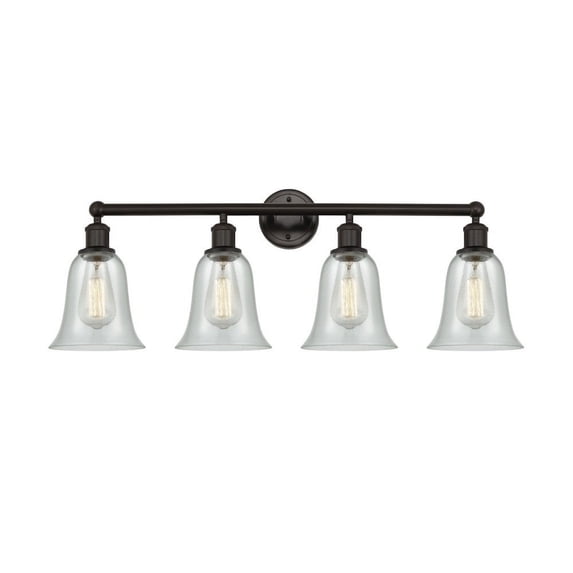 Innovations Lighting - Hanover - 4 Light Bath Vanity In Industrial Style-13.5