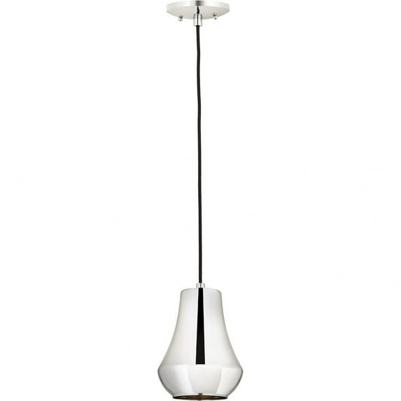 654-1P-PN-7 Innovations Lighting Hartford - 1 Light Mini Pendant In Traditional Style-9.25 Inches Tall and 7 Inches Wide-Polished Nickel