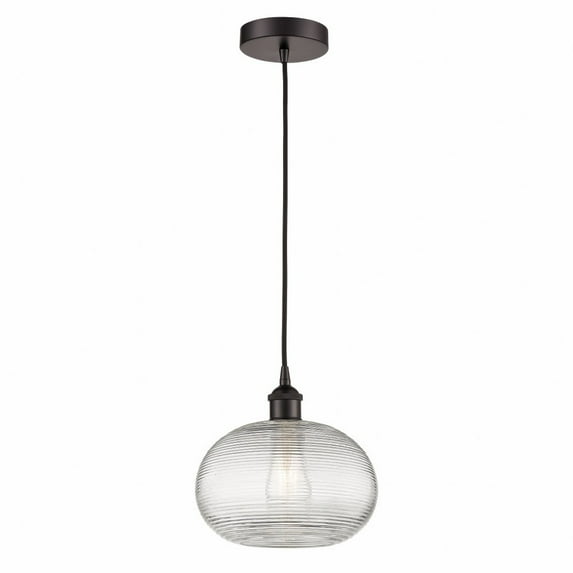 Innovations Lighting - Ithaca - 1 Light Cord Hung Mini Pendant In Industrial