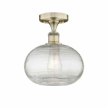 Innovations Lighting - Ithaca - 1 Light Semi-Flush Mount In Industrial