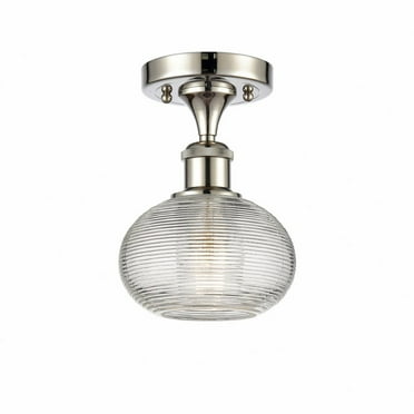 Innovations Lighting - Ithaca - 1 Light Semi-Flush Mount In Industrial