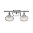 thumbnail image 1 of Innovations Lighting - Ithaca - 2 Light Bath Vanity In Industrial Style-8 Inches, 1 of 7