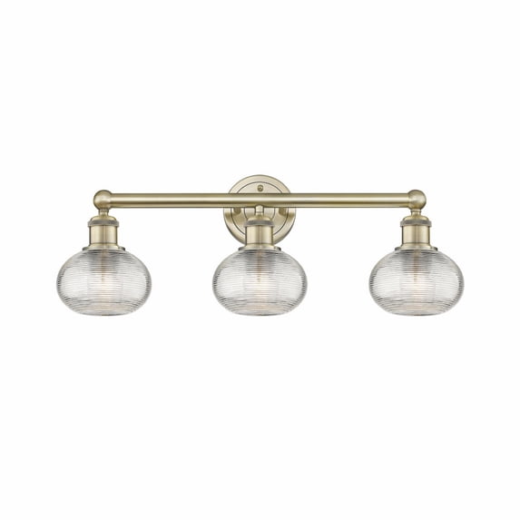 Innovations Lighting - Ithaca - 3 Light Bath Vanity In Industrial Style-9.25