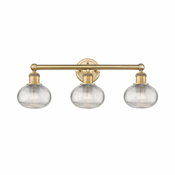 Innovations Lighting - Ithaca - 3 Light Bath Vanity In Industrial Style-9.25