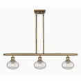 thumbnail image 1 of Innovations Lighting - Ithaca - 3 Light Stem Hung Island In Industrial Style-7.5, 1 of 7