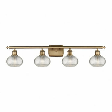Innovations Lighting - Ithaca - 4 Light Bath Vanity In Industrial Style-8 Inches