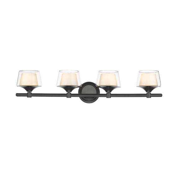 Innovations Lighting - Laguna - 4 Light Bath Vanity In Retro Style-7.25 Inches