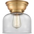 thumbnail image 1 of Innovations Lighting - Large Bell-1 Light Flush Mount in Industrial Style-8, 1 of 1