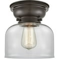 thumbnail image 1 of Innovations Lighting - Large Bell-1 Light Flush Mount in Industrial Style-8, 1 of 4