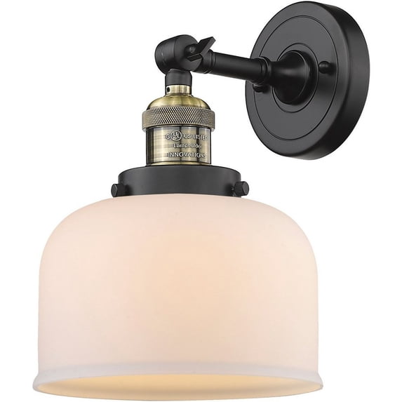 Innovations Lighting - Large Bell-1 Light Wall Sconce in Industrial Style-8