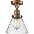 thumbnail image 1 of Innovations Lighting - Large Cone-One Light Semi-Flush Mount-8 Inches Wide by 10, 1 of 2