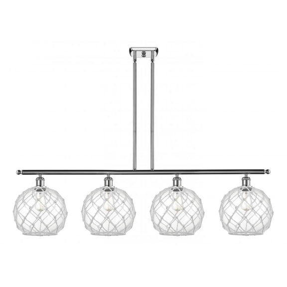 Innovations Lighting - Large Farmhouse Rope - 48 Inch 14W 4 LED Island Polished