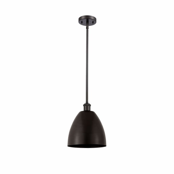 516-1S-OB-MBD-9-OB Innovations Lighting Metal Bristol - 1 Light Pendant In Industrial Style-10.88 Inches Tall and 9 Inches Wide-Oil Rubbed Bronze