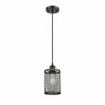 thumbnail image 1 of Innovations Lighting  Nestbrook - 1 Light Cord Hung Pendant Matte Black, 1 of 2