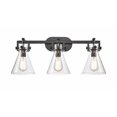 thumbnail image 1 of Innovations Lighting - Newton - 3 Light Newton Cone Bath Vanity In, 1 of 5
