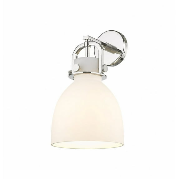 Innovations Lighting - Newton Bell - 1 Light Wall Sconce In Industrial