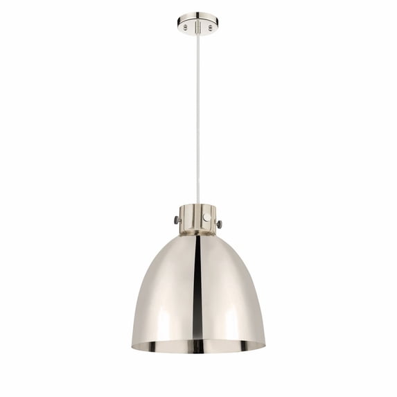 Innovations Lighting - Newton Bell - 1 Light Cord Hung Pendant In Industrial