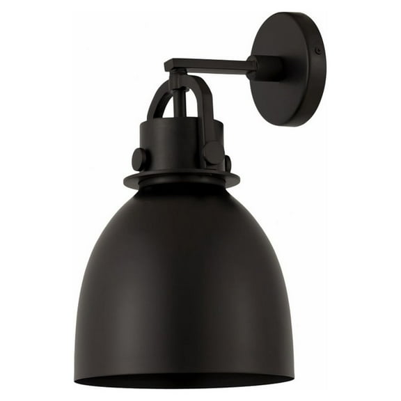 Innovations Lighting - Newton Bell - 1 Light Wall Sconce with Metal Shade In