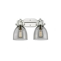Innovations Lighting - Newton Bell - 2 Light Bath Vanity In Industrial