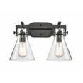 thumbnail image 1 of Innovations Lighting - Newton Cone - 2 Light Bath Vanity In Industrial Style-12, 1 of 5