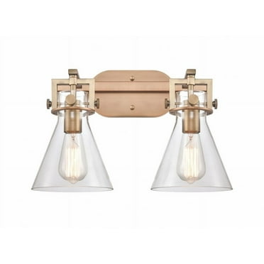 Innovations Lighting - Newton Cone - 2 Light Bath Vanity In Industrial