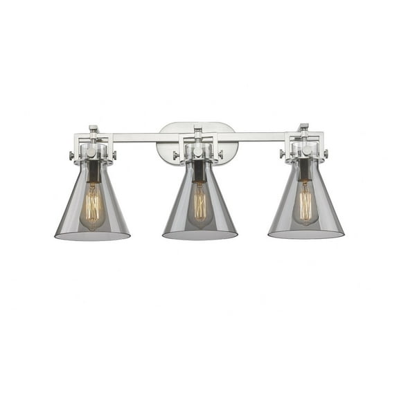 Innovations Lighting - Newton Cone - 3 Light Bath Vanity In Industrial Style-12