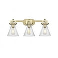thumbnail image 1 of Innovations Lighting - Newton Cone - 3 Light Bath Vanity In Industrial Style-12, 1 of 5