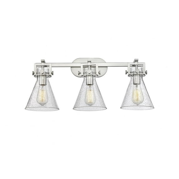 Innovations Lighting - Newton Cone - 3 Light Bath Vanity In Industrial Style-12