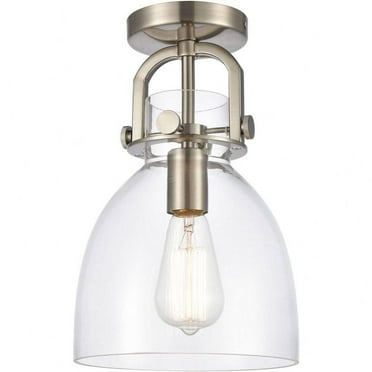 Innovations Lighting - Newton-One Light Flush Mount-8 Inches Wide by 12.5 Inches