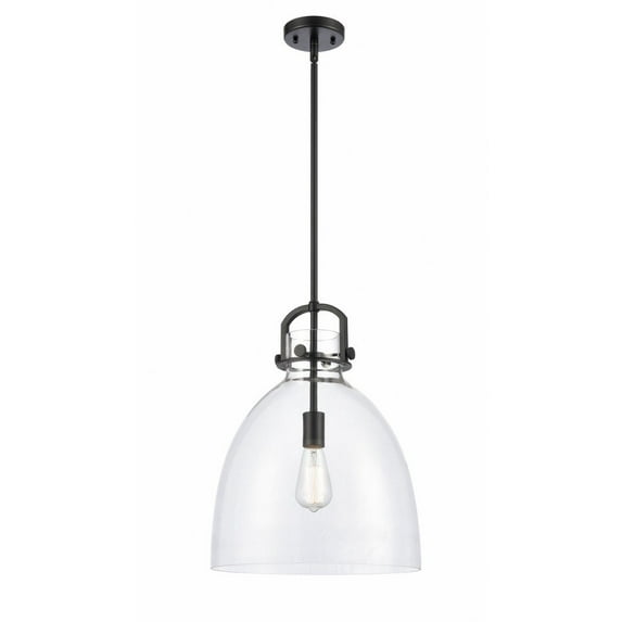 Innovations Lighting - Newton-One Light Mini Pendant-14 Inches Wide by 17 Inches