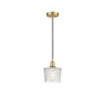 thumbnail image 1 of 616-1P-SG-G402 Innovations Lighting Niagra - 1 Light Cord Hung Mini Pendant In Industrial Style-9.25 Inches Tall and 6.5 Inches Wide-Satin Gold, 1 of 7