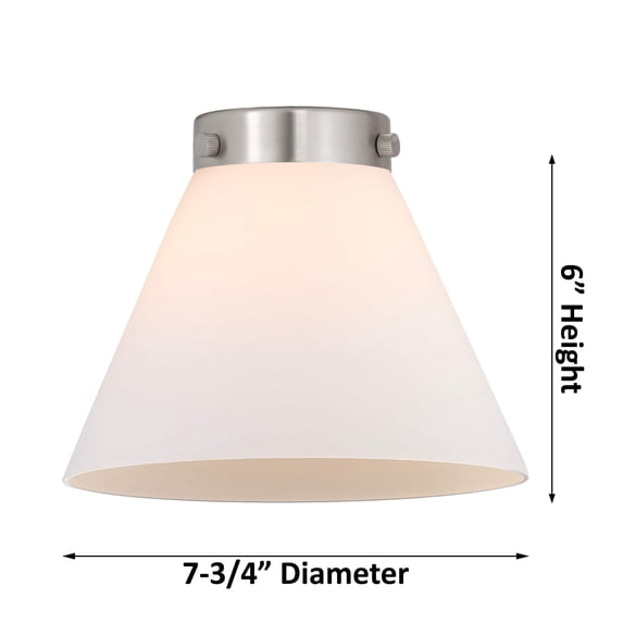 Innovations Lighting Nouveau 2 Cone - 2 Light 16" Bath Vanity Light Clear/Brushed Satin Nickel