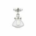 thumbnail image 1 of Innovations Lighting - Olean - 1 Light Semi-Flush Mount In Art Deco Style-8.25, 1 of 5
