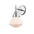 thumbnail image 1 of 447-1W-PC-G321 Innovations Lighting Olean - 1 Light Wall Sconce-10.25 Inches Tall and 6.75 Inches Wide-Polished Chrome Finish-Matte White Glass Color, 1 of 2