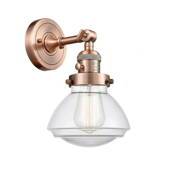 Innovations Lighting - Olean - 1 Light Wall Sconce In Industrial Style-7.75