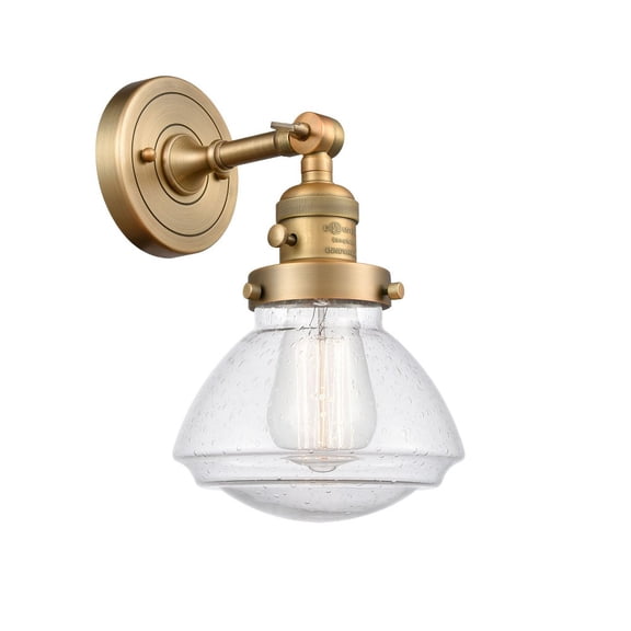 Innovations Lighting - Olean - 1 Light Wall Sconce In Industrial Style-7.75
