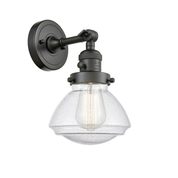 Innovations Lighting - Olean - 1 Light Wall Sconce In Industrial Style-7.75