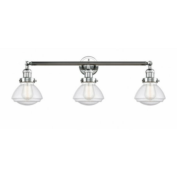 Innovations Lighting - Olean - 3 Light Bath Vanity In Industrial Style-7.75