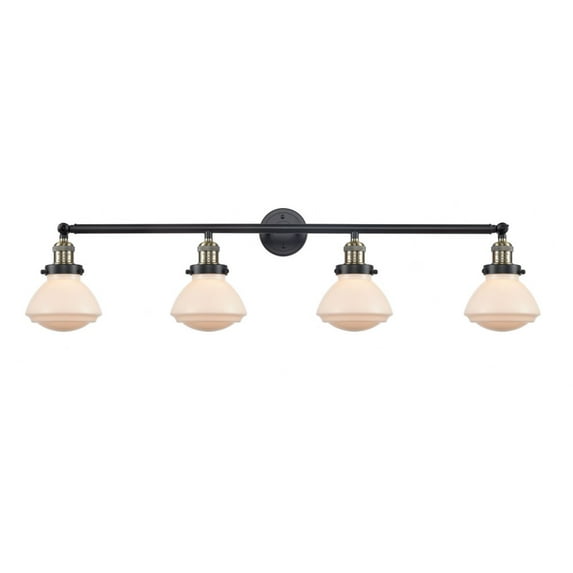 Innovations Lighting - Olean - 4 Light Bath Vanity In Industrial Style-9.13