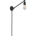 thumbnail image 1 of Innovations Lighting - One Light Bare Bulb Single Swing Arm Portable Wall Sconce, 1 of 2