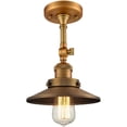 thumbnail image 1 of Innovations Lighting - One Light Railroad Semi-Flush Mount-8 Inches Wide by 11, 1 of 5
