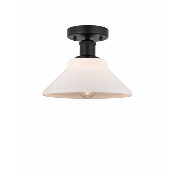 Innovations Lighting - Orwell - 1 Light Semi-Flush Mount In Industrial