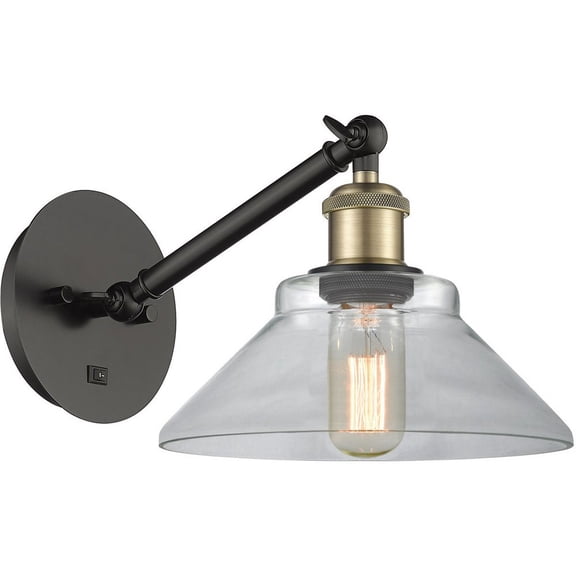 Innovations Lighting - Orwell - 1 Light Wall Sconce In Industrial Style-9.38