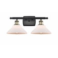 thumbnail image 1 of Innovations Lighting - Orwell - 2 Light Bath Vanity In Industrial Style-10, 1 of 2