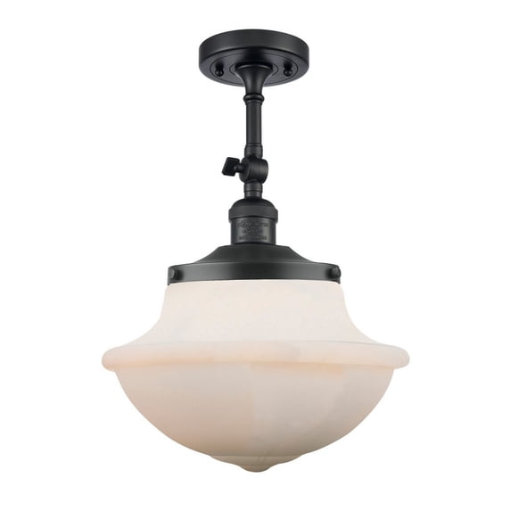 Innovations Lighting - Oxford - 1 Light Adjustable Semi-Flush Mount In