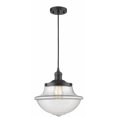 thumbnail image 1 of 201C-BK-G542-Innovations Lighting-Oxford - 1 Light Cord Hung Mini Pendant In Traditional Style-11.5 Inches Tall and 11.75 Inches Wide-Matte Black, 1 of 5