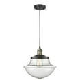 thumbnail image 1 of 201C-BAB-G544-Innovations Lighting-Oxford - 1 Light Cord Hung Mini Pendant In Traditional Style-11.5 Inches Tall and 11.75 Inches Wide-Black Antique, 1 of 5