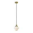 thumbnail image 1 of 616-1PH-BB-G531 Innovations Lighting Oxford - 1 Light Mini Pendant In Traditional Style-9.5 Inches Tall and 7.5 Inches Wide-Brushed Brass Finish-Matte, 1 of 2